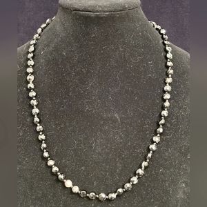 Beautiful Artisan Tuxedo Agate Necklace